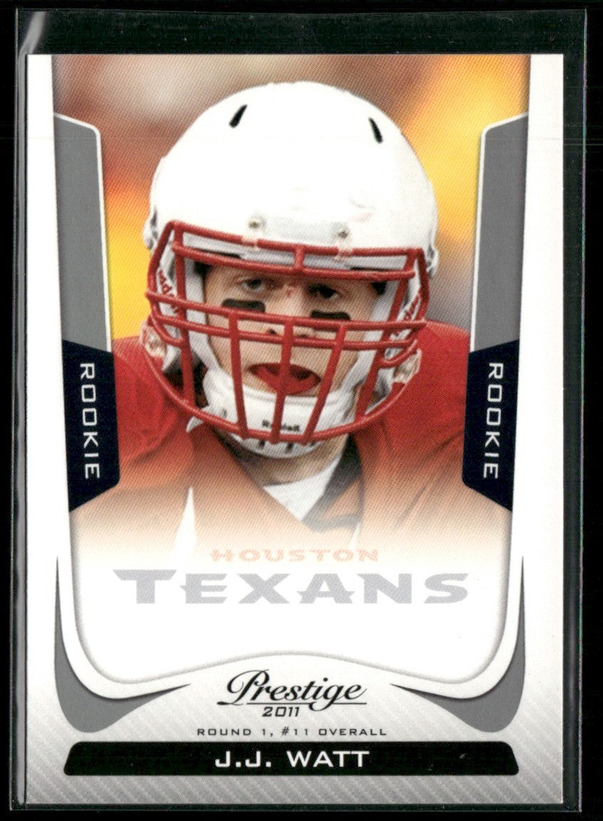 J.J. Watt 2011 Panini Prestige RC #244 Houston Texans