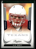 J.J. Watt 2011 Panini Prestige RC #244 Houston Texans