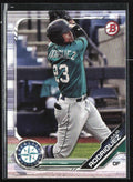 Julio Rodriguez 2019 Bowman Draft #BD-60 Seattle Mariners