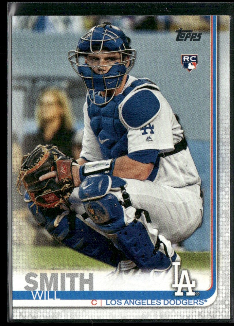 Will Smith 2019 Topps Update RC #US199 Los Angeles Dodgers