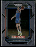 Chet Holmgren 2022 Panini Prizm Monopoly RC #63 Oklahoma City Thunder