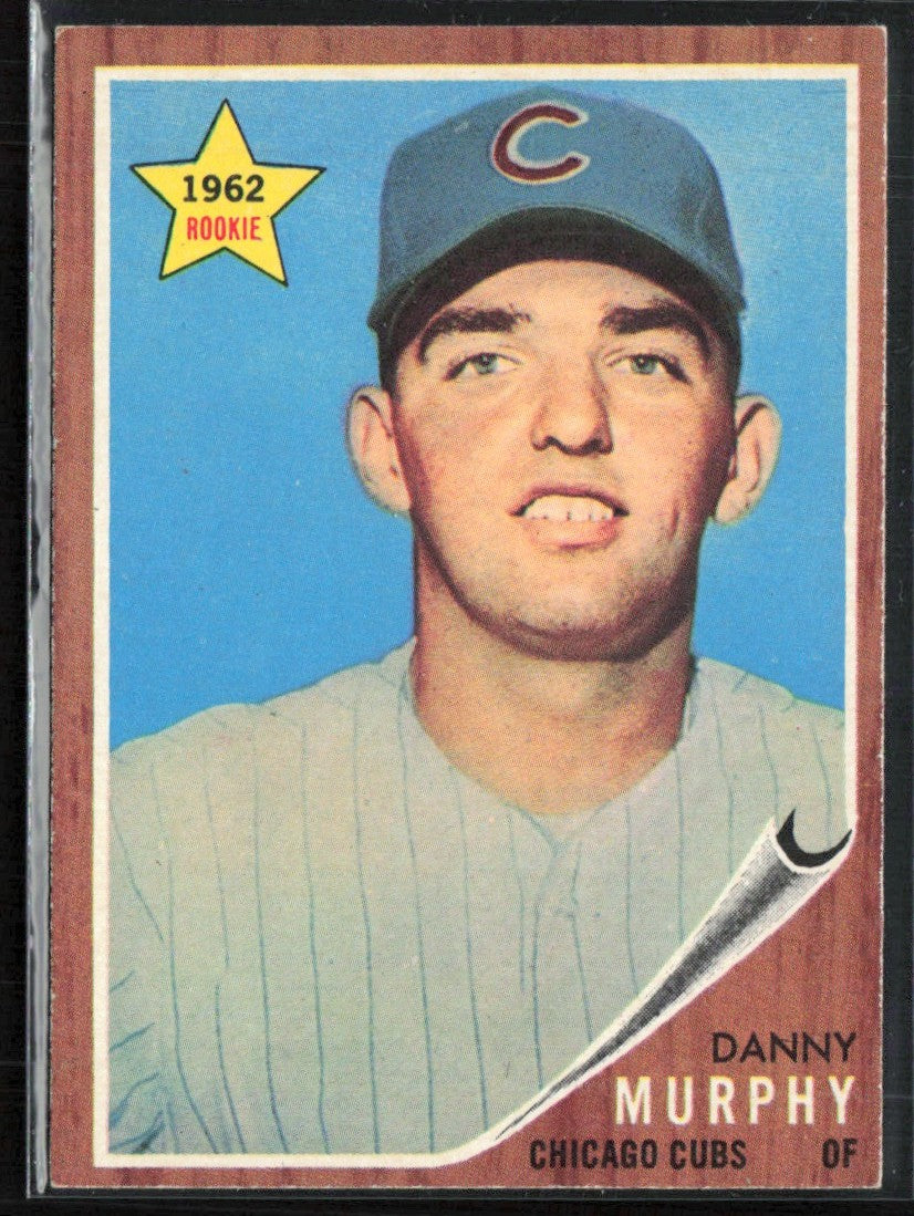 Danny Murphy 1962 Topps RC #119.0 Chicago Cubs
