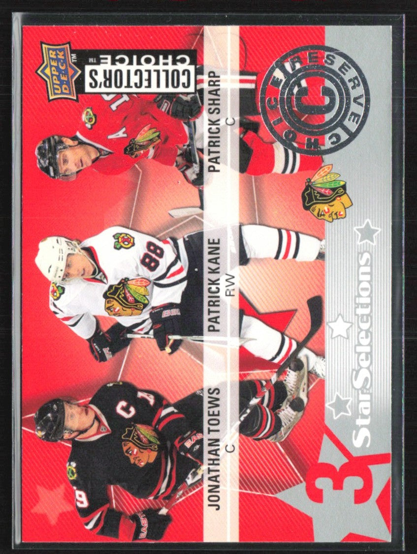 Patrick Sharp/Patrick Kane/Jonathan Toews 2009