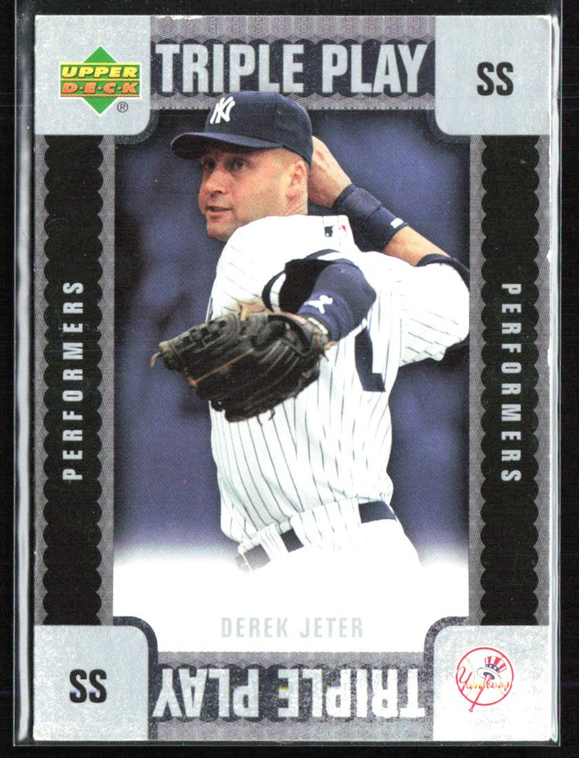 Derek Jeter 2007 Upper Deck Triple Play Performers #TP-DJ New York Yankees