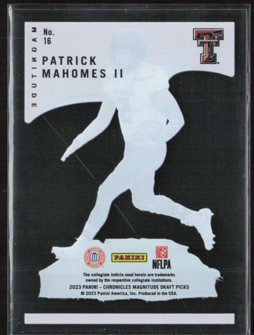 Patrick Mahomes II 2023 Panini Chronicles Draft Picks Magnitude #16