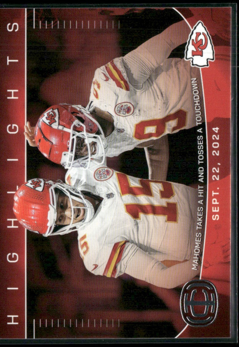 Patrick Mahomes II 2025 Panini Icon Collection Highlights #IC-25
