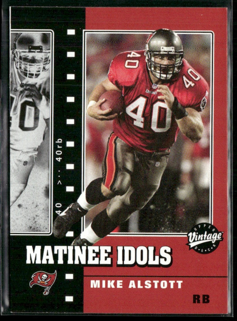 Mike Alstott 2001 Upper Deck Vintage Matinee Idols #M2 Tampa Bay Buccaneers