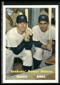 Mantle/Berra 2021 Topps x Mickey Mantle #13 New York Yankees