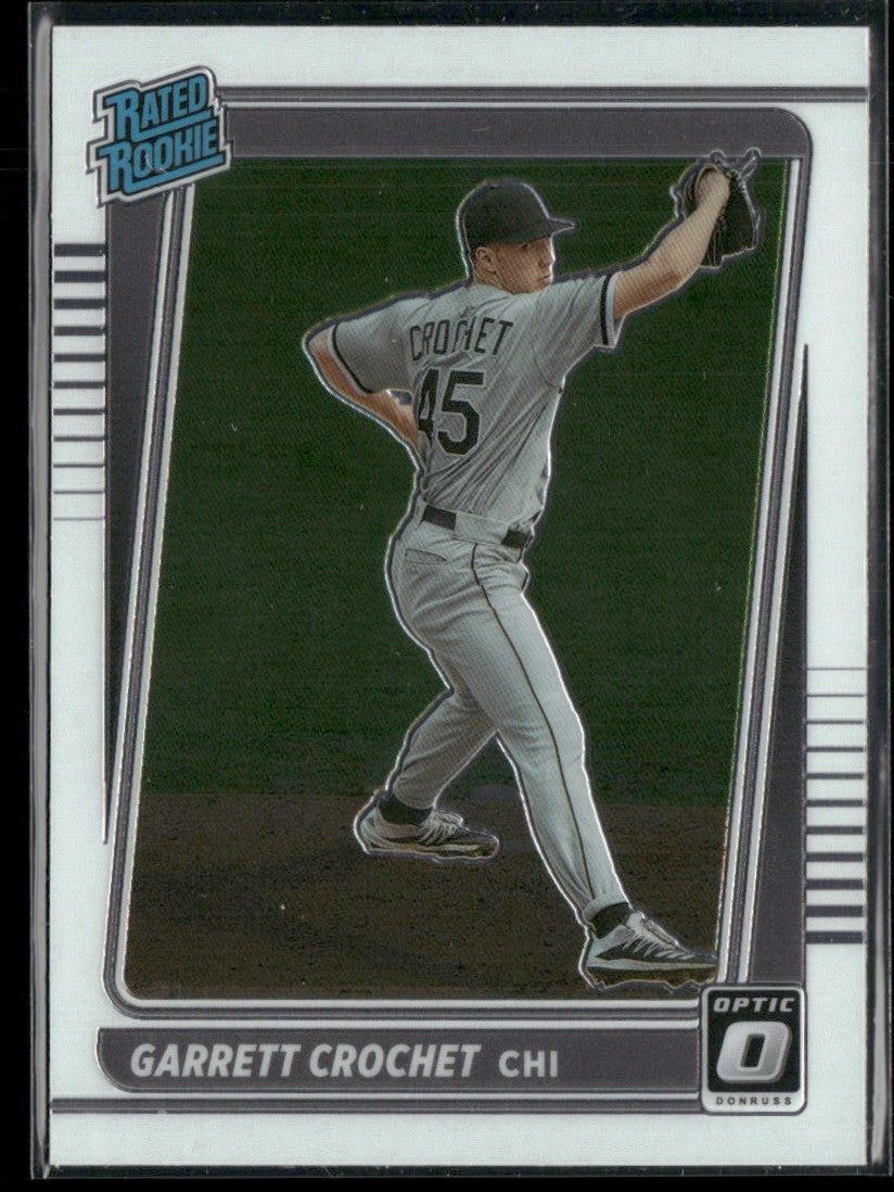 Garrett Crochet 2021 Donruss Optic RC #64 Chicago White Sox