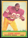 John Nisby 1963 Topps #163 Washington Redskins