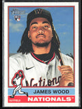 James Wood 2025 Topps Heritage RC #231 Washington Nationals