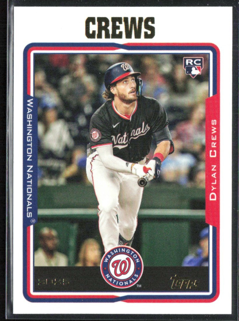 Dylan Crews 2025 Topps Archives RC #300 Washington Nationals