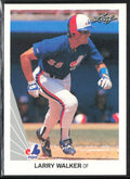 Larry Walker 1990 Leaf RC #325 Montreal Expos