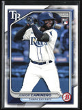 Junior Caminero 2024 Bowman RC #20 Tampa Bay Rays