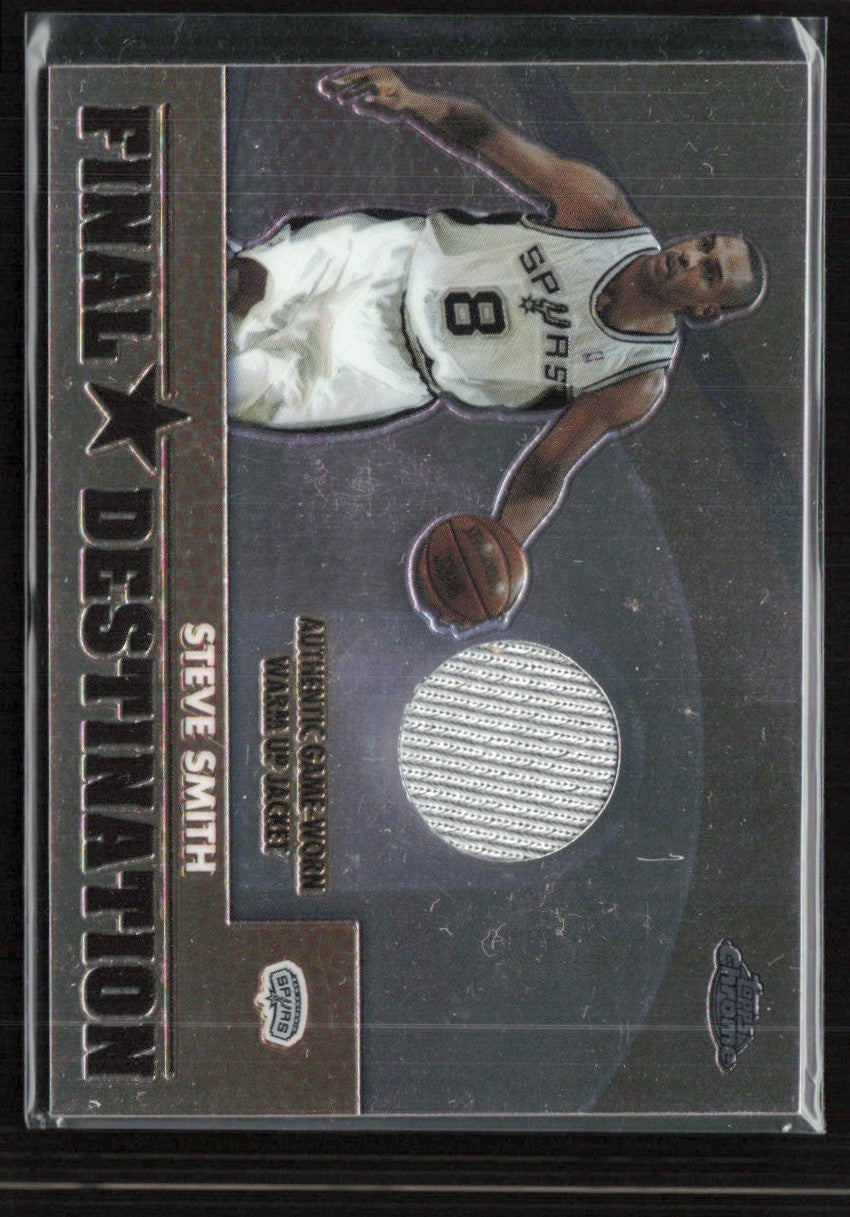 Steve Smith 2002 Topps Chrome Final Destination Relics Jersey #FD-SS
