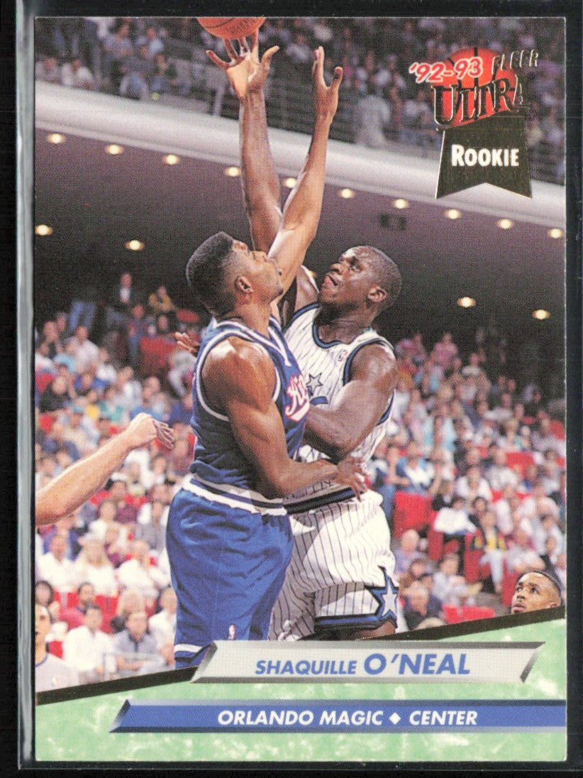 Shaquille O'Neal 1992 Fleer Ultra RC #328 Orlando Magic
