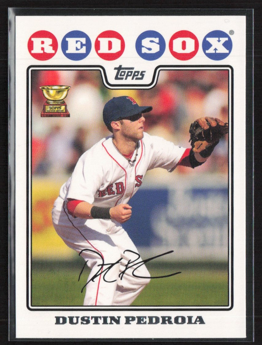 Dustin Pedroia 2008 Topps #229 Boston Red Sox