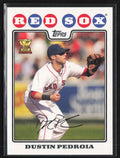Dustin Pedroia 2008 Topps #229 Boston Red Sox
