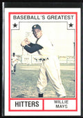 Willie Mays 1982 TCMA Greatest Hitters New York Giants