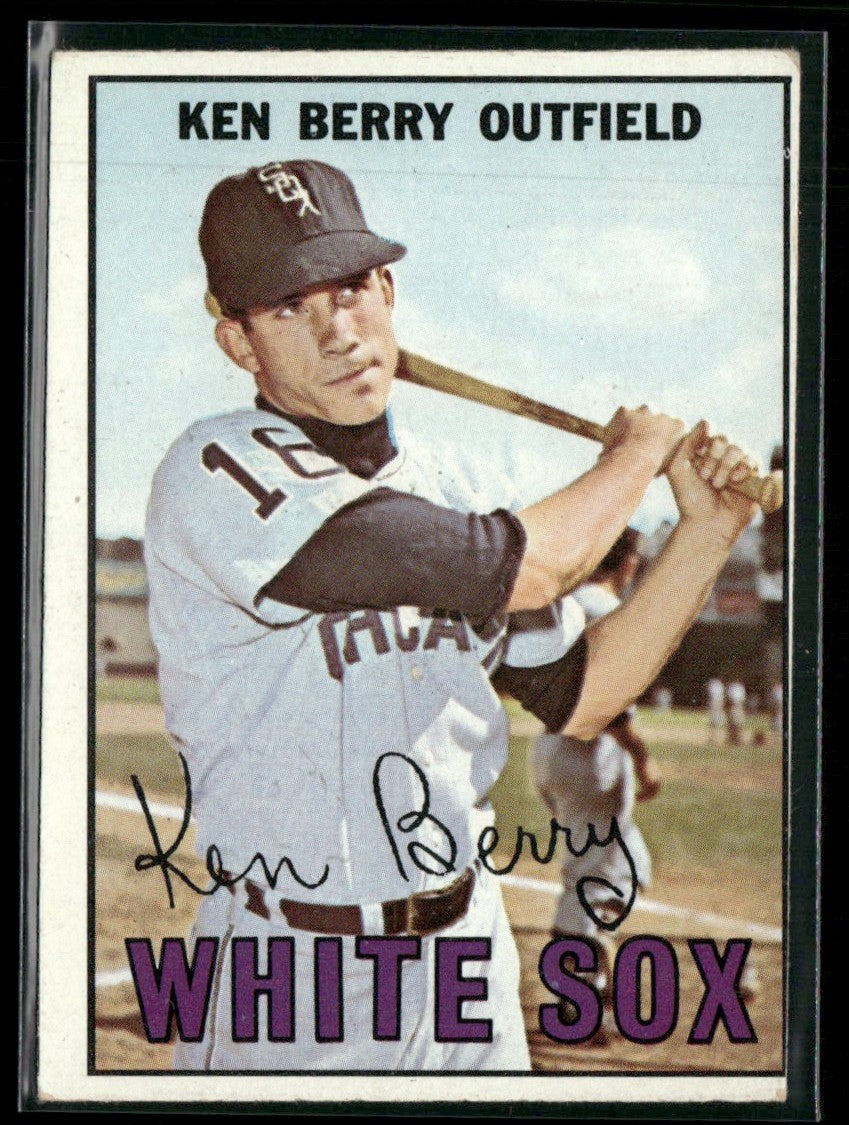 Ken Berry 1967 Topps #67 Chicago White Sox