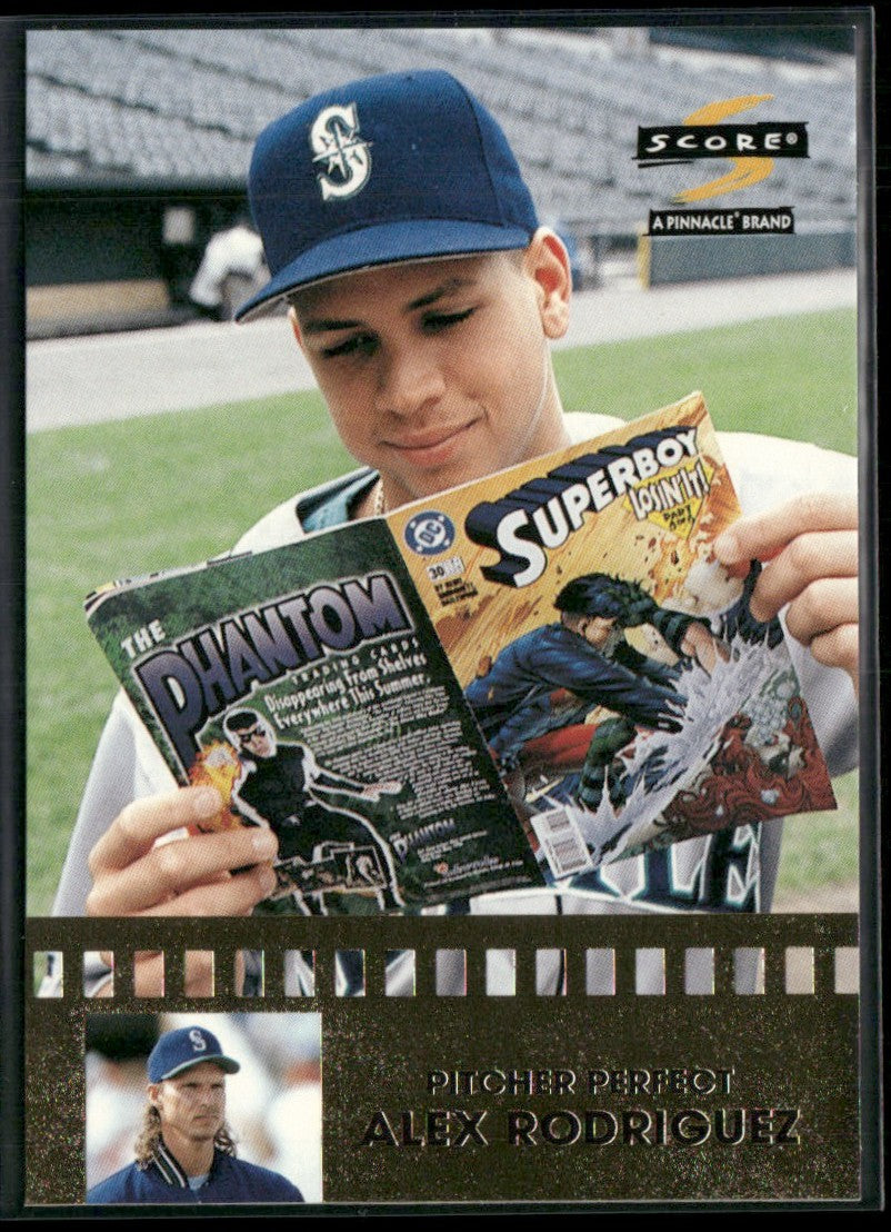 Alex Rodriguez 1997 Score Pitcher Perfect #2 Seattle Mariners
