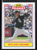 Dylan Cease 2020 Topps Archives 1990 Rookies RC #90R-DC Chicago White Sox