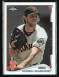 Madison Bumgarner 2014 Topps Chrome Refractor #189 San Francisco Giants