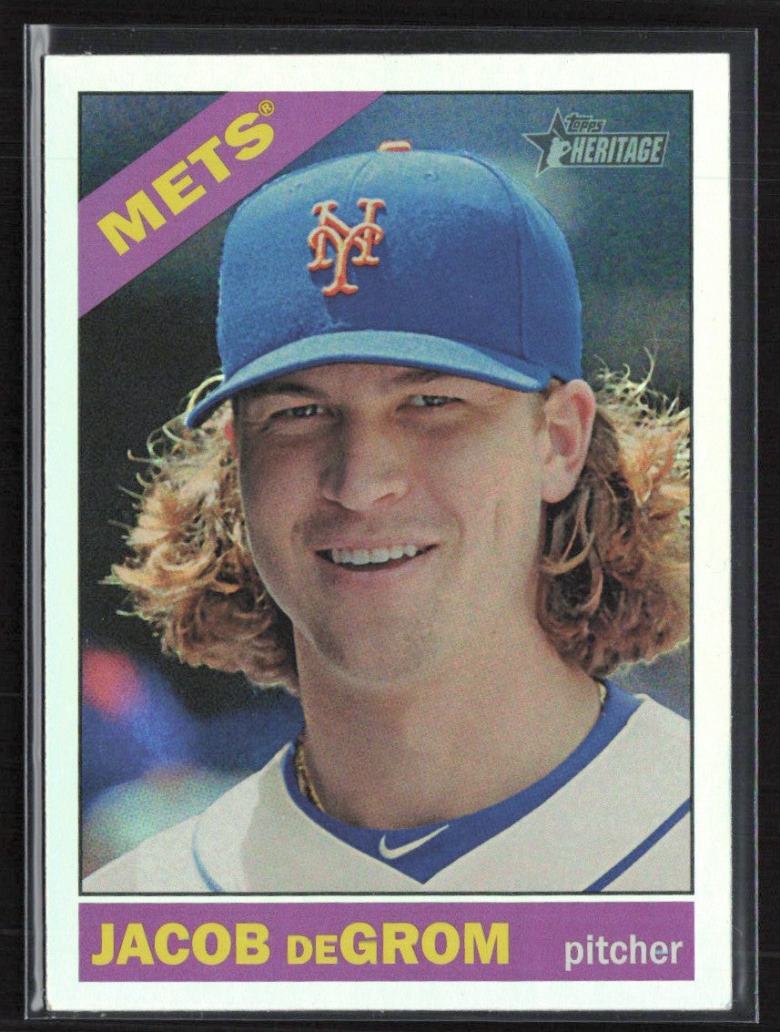 Jacob deGrom 2015 Topps Heritage Retail Foil #THC-429 New York Mets