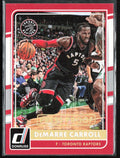 DeMarre Carroll 2015 Donruss Press Proof Gold /10 #100 Toronto Raptors