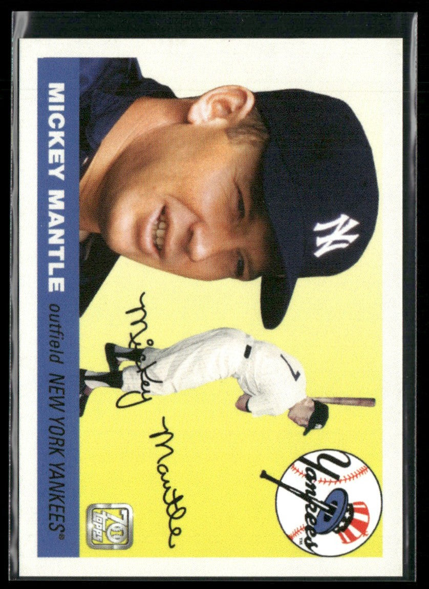 Mickey Mantle 2021 Topps #9 New York Yankees