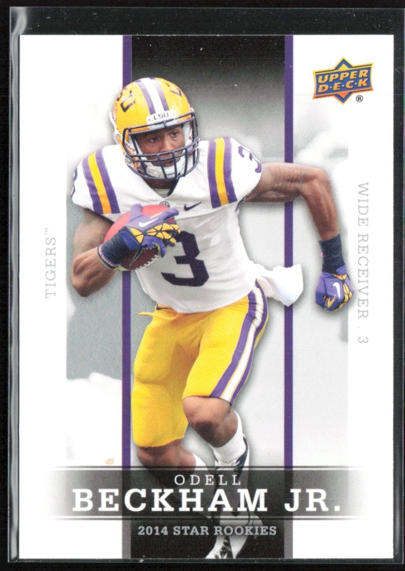 Odell Beckham Jr. 2014 Upper Deck Star Rookies RC #11 LSU Tigers