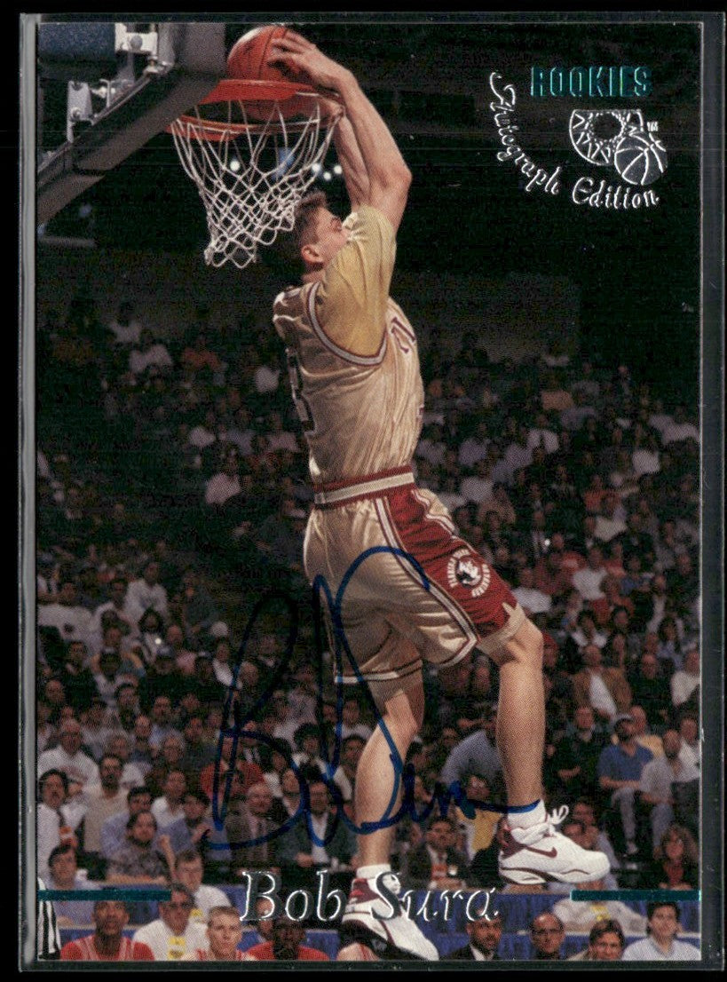 Bob Sura 1995 Classic Basketball Rookies Autograph Edition RC AUTO #NNO