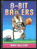 Ray Allen 2025 Topps 8-Bit Ballers #8B-28 Seattle Supersonics
