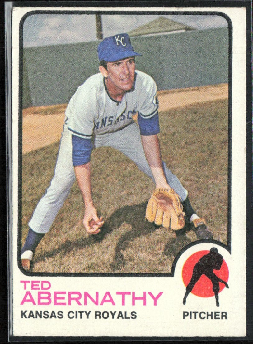 Ted Abernathy 1973 Topps #22 Kansas City Royals