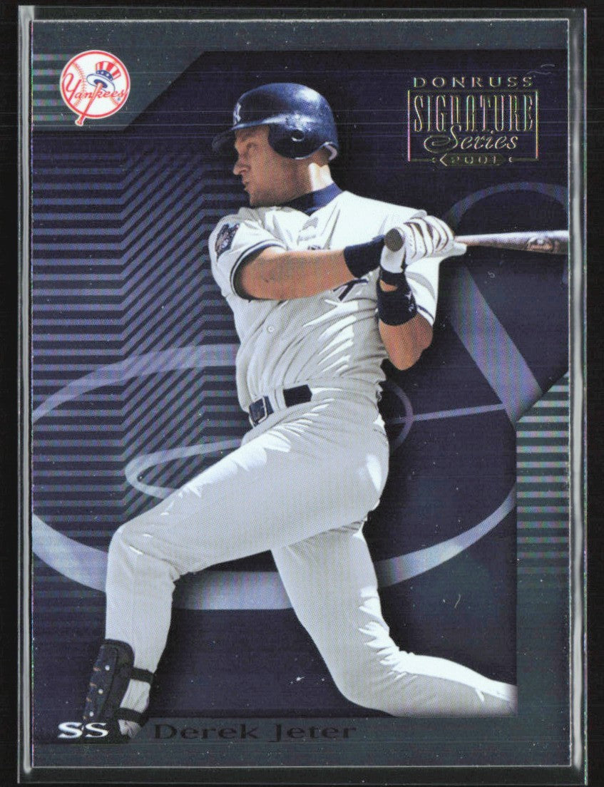 Derek Jeter 2001 Donruss Signature Series #5 New York Yankees