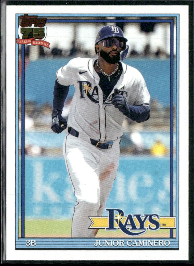 Junior Caminero 2026 Topps 1991 #T91-62 Tampa Bay Rays