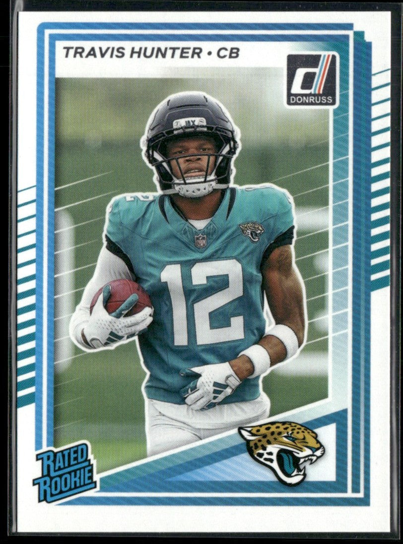 Travis Hunter 2025 Panini Donruss RC #301 Jacksonville Jaguars