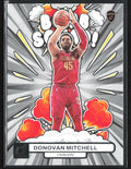 Donovan Mitchell 2023 Donruss Bomb Squad #11 Cleveland Cavaliers