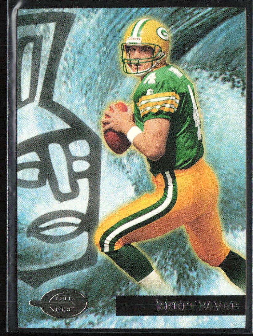 Brett Favre 1996 Topps Gilt Edge #1 Green Bay Packers