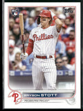 Bryson Stott 2022 Topps Update #US224 Philadelphia Phillies