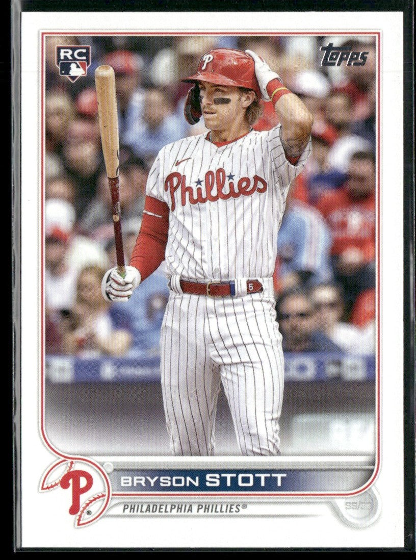 Bryson Stott 2022 Topps Update #US224 Philadelphia Phillies