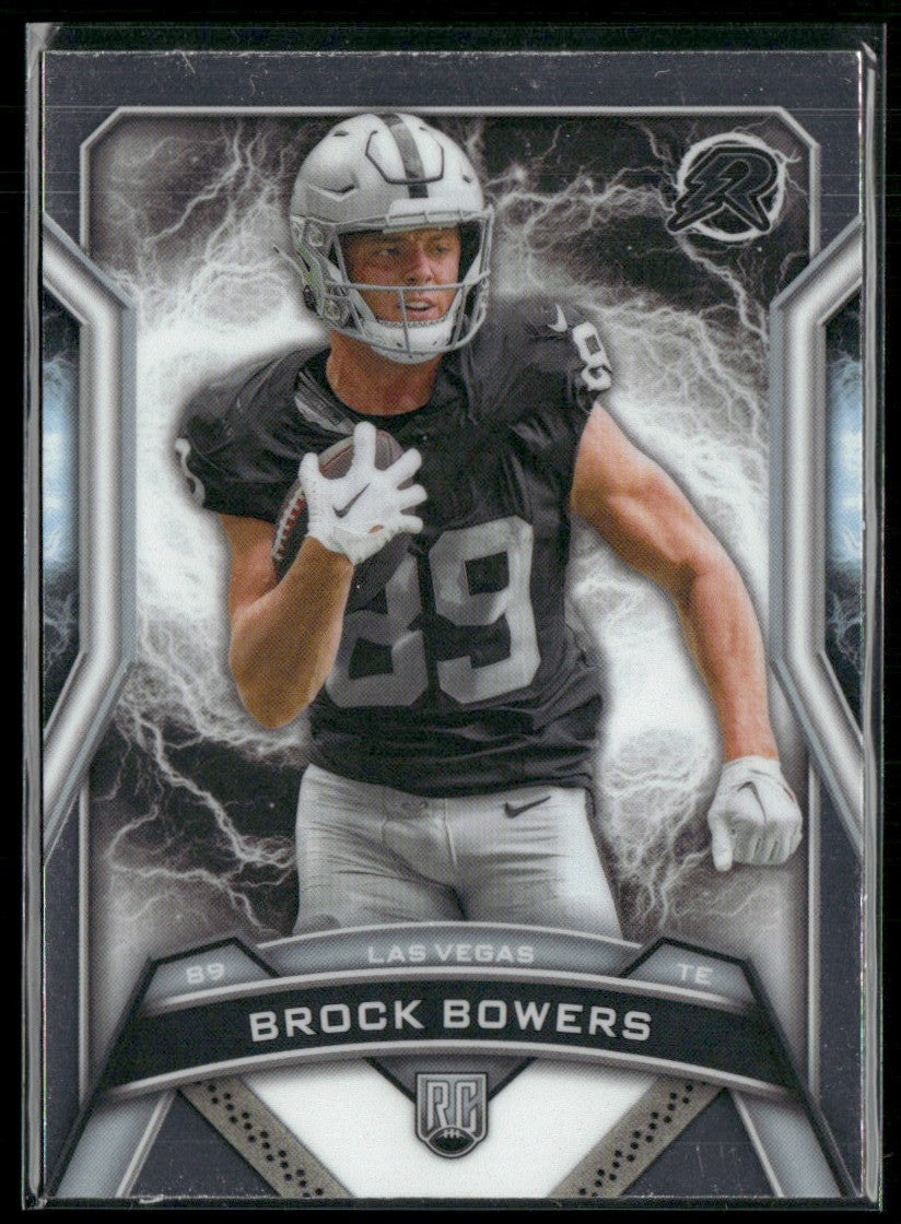Brock Bowers 2024 Topps Resurgence RC #147 Las Vegas Raiders