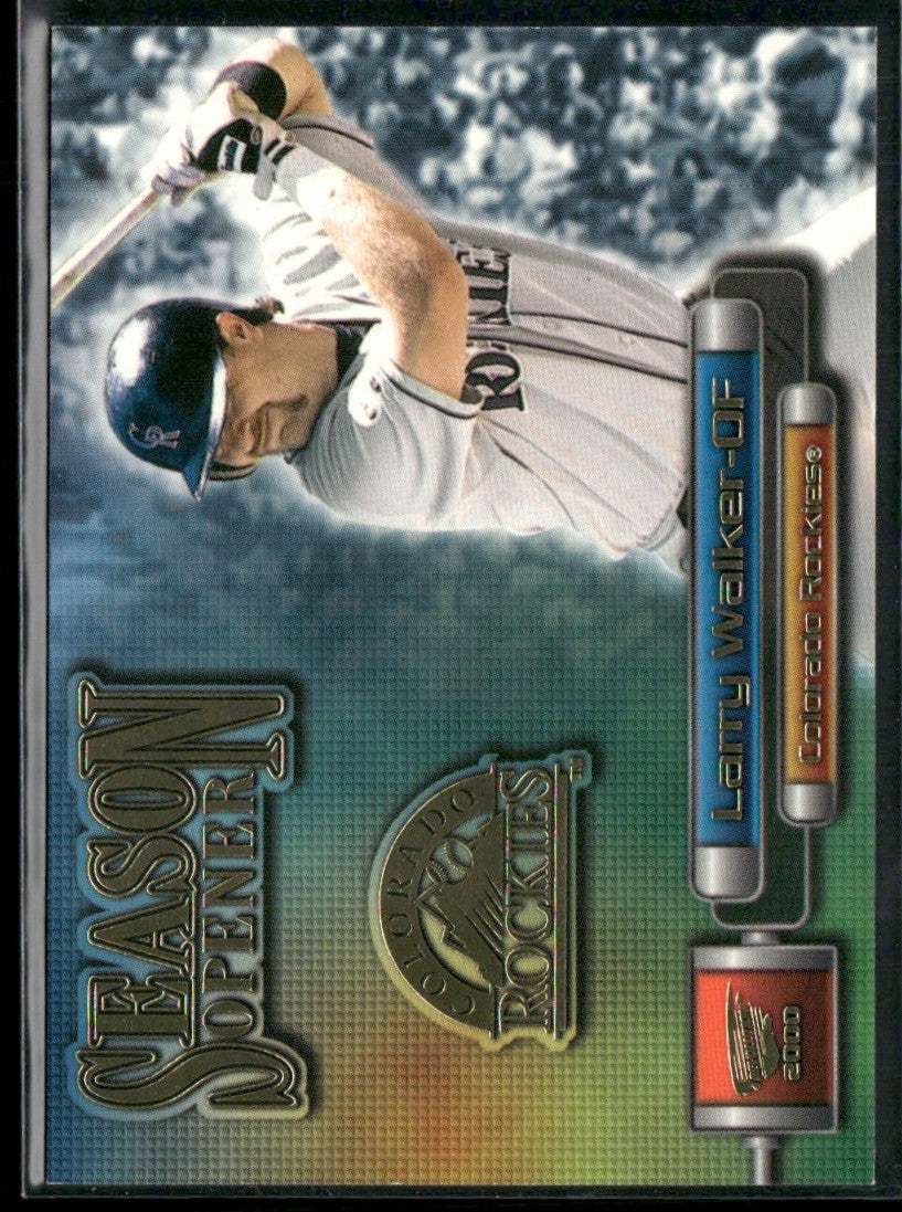 Larry Walker 2000 Pacific Revolution Seson Opener #17 Colorado Rockies