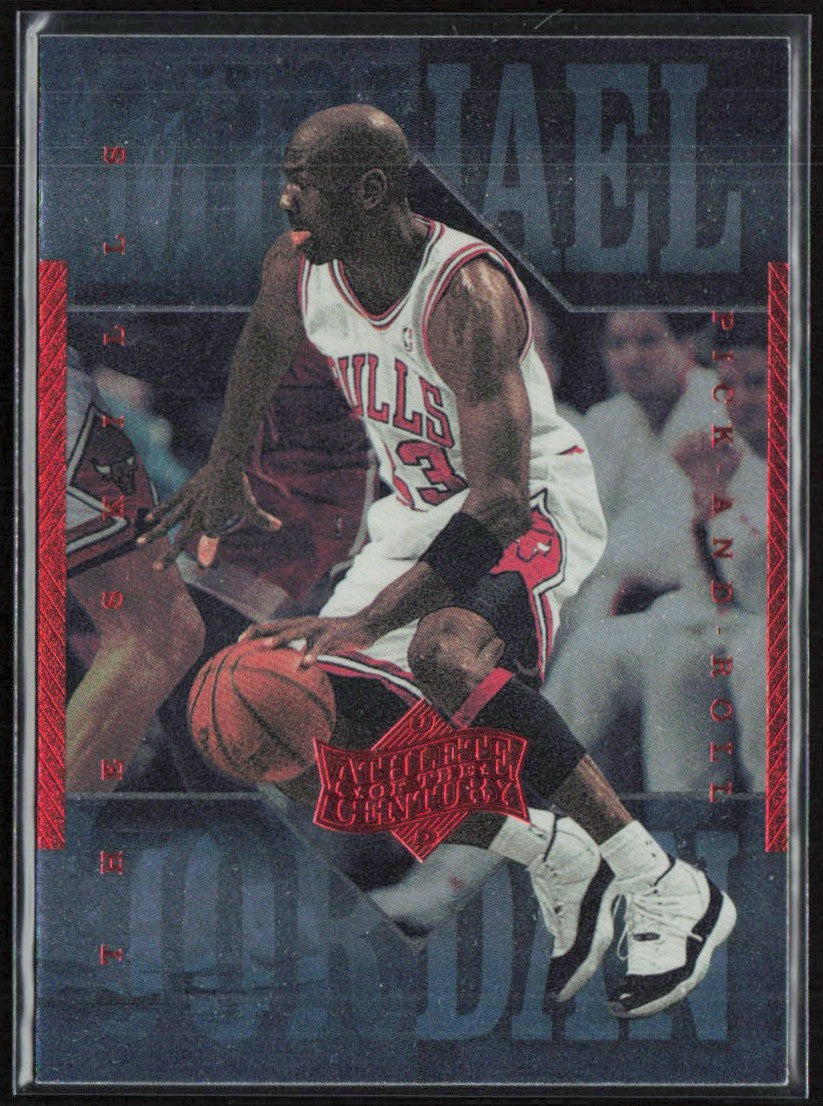 Michael Jordan 1999 Upper Deck Athlete of the Century #34 Chicago Bulls
