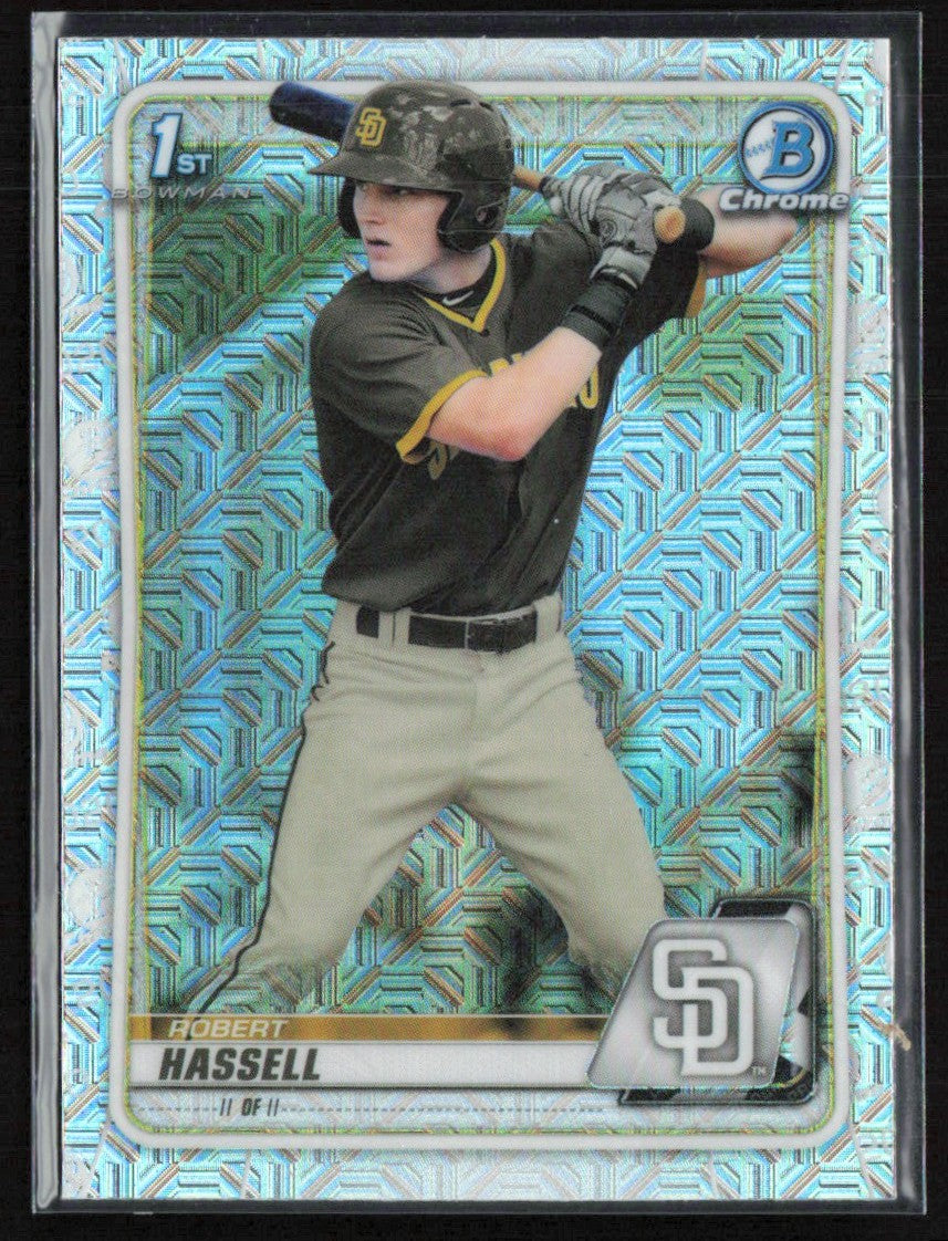 Robert Hassell 2020 Bowman Draft Chrome Mega Mojo Refractor #BD-39