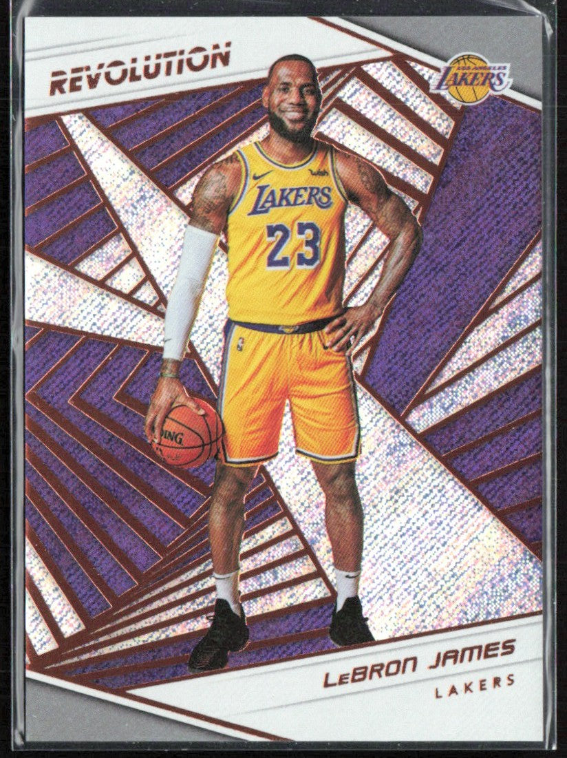 LeBron James 2018 Panini Revolution #40 Los Angeles Lakers