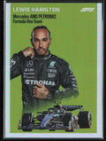 Lewis Hamilton 2024 Topps Chrome 1954 #1954-6 Mercedes