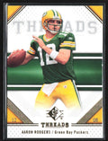 Aaron Rodgers 2009 SP Threads #1 Green Bay Packers