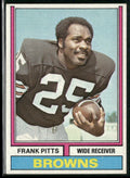 Frank Pitts 1974 Topps #11 Cleveland Browns