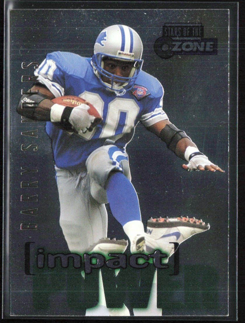 Barry Sanders 1995 SkyBox Impact Power #IP26 Detroit Lions